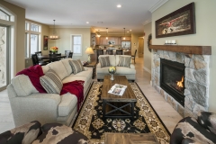 Bluegill Lodge Living Room &  Kitchen