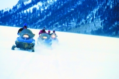 Snowmobiling