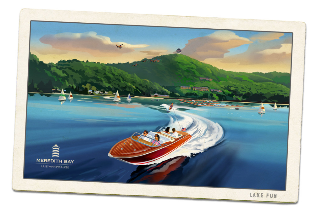 Meredith Bay NH Where the World Comes to Play