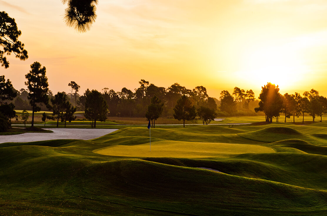 sunset golf course